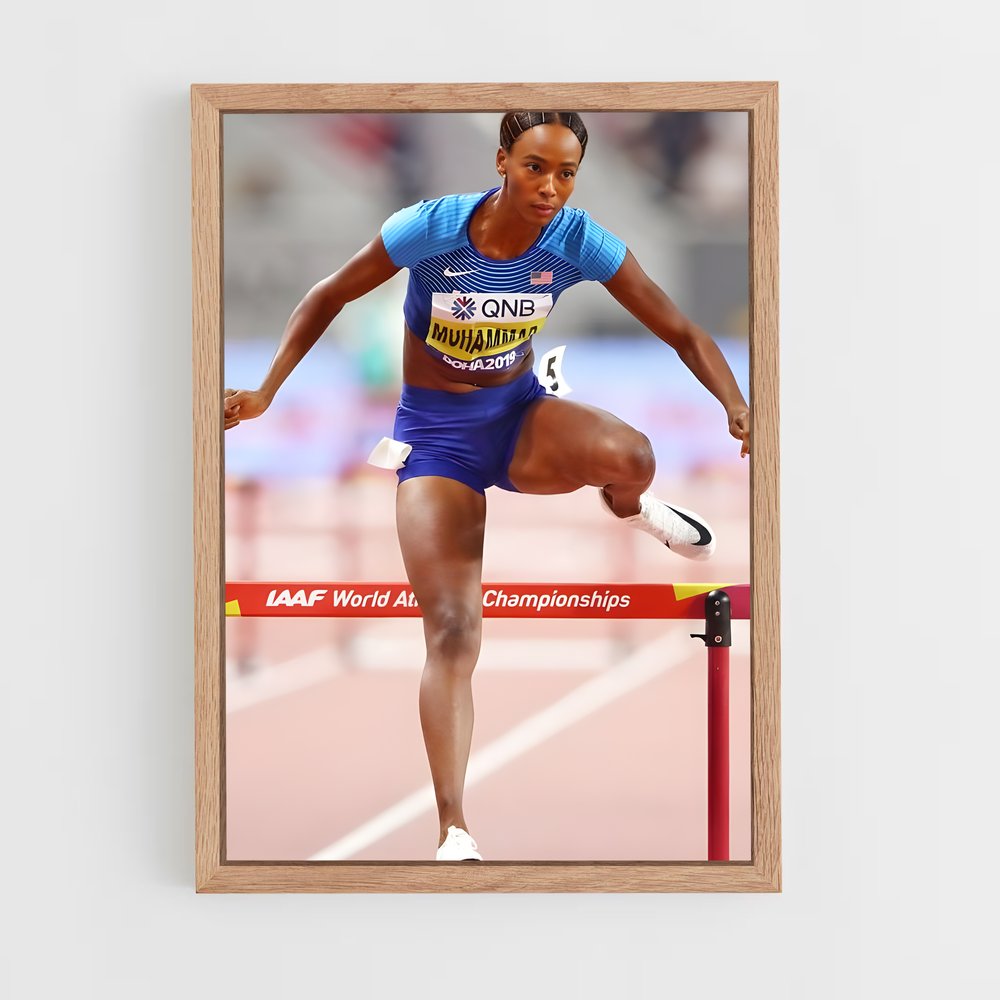 Poster Saut de Dalilah – affiche Athlétisme (vue 4)